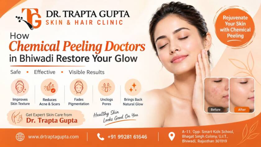 best chemical peeling doctors in Bhiwadi